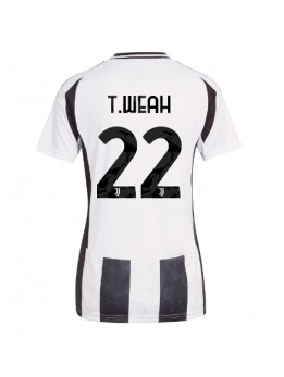 Juventus Timothy Weah #22 Heimtrikot für Frauen 2024-25 Kurzarm